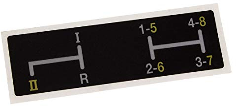 Aufklebersatz | passend zu John Deere | Ganganzeige | 20er, 30er & 35er Serie | Aufkleber | Trecker | Sticker | Logo | Design | Label | Emblem | passend zu John Deere | Traktor