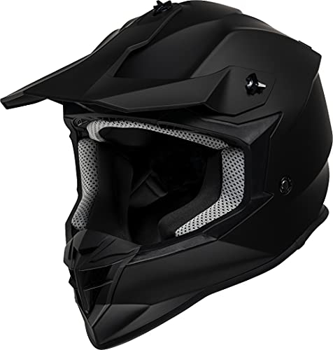 IXS 362 1.0 Motocross Helm, schwarz, S (55/56)