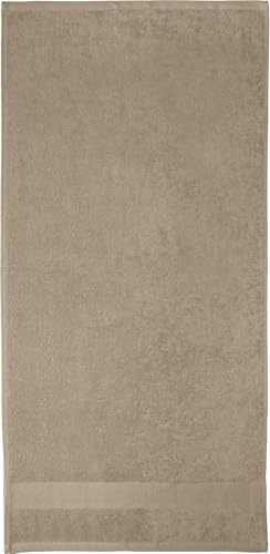 REDBEST Handtuch Chicago Taupe Größe 50x100 cm - saugstark, strapazierfähig, ideal für Reisen, Sport (weitere Farben)