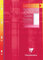 Clairefontaine 4715C Un Étui de Copies doubles Perforées - A4 21x29,7 cm - 200 Pages Lignées avec Marge - Papier Blanc 90 g - Étui Réutilisable