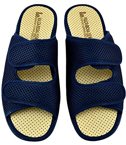 Zapatilla de Ancho Especial con Cierres de Gancho y Bucle 860618