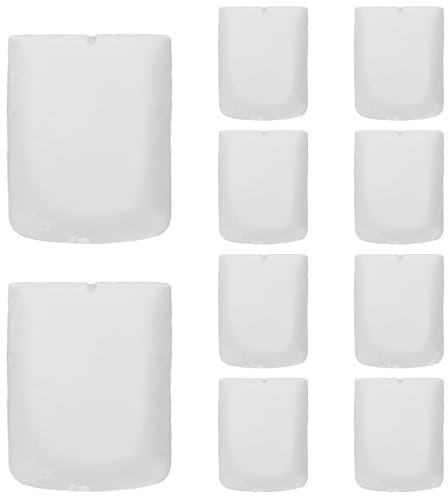 10 gessetti da sarto, gesso per tessuto bianco gesso per cucito per sartoria, quilting, artigianato, nozioni, marcatura di tessuti, nozioni di cucito