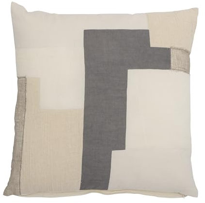 BLOOMINGVILLE - Maje Kissen, Baumwolle, Grau (82059587)