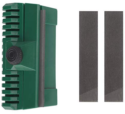 Glomora Chainsaw Bar Rail Dressers, Solid Guide Bar Rail Dressers File Repairer Tool Suit High Accuracy Chainsaw Chain Repairer Tool for Stihl Husqvarna