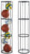 3 Layer Garage Ball Storage, Durable Wall Mounted Vertical Ball Rack, Sports Basketball Football Rack Organizer for Garage, Ball Storage Cage Ball Holder for Basketball, Football, Soccer, Volleyball