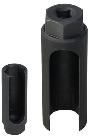 Wpsagek Werkzeug zum Entfernen des Sauerstoffsensors, Steckschlüssel für den Sauerstoffsensor - Universeller 22-mm-O2-Sensorsockel aus Stahl - Sauerstoffsensor, ölbeständig, rutschfest, rostfrei,