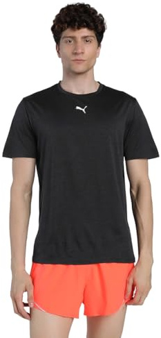 Puma Unisex M Tad Essentials Heather Cat Tee (Cf Small Cat) Tees (1er Pack)