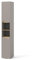 Vicco Badschrank Marelle, Greige/Artisan-Eiche, 30 x 180 cm mit Türen, und offenen Fächern