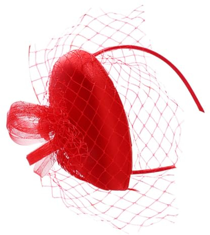 SHERCHPRY 3 Stück Mesh Party Fascinator Party Kopfbedeckung Party Haarband Fascinator Abschlussbälle Fascinator Hut Hochzeit Fascinator Party Kopfschmuck