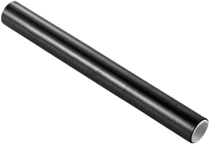 JMORCO Heißstempelfolie 5M Stempeltoner, reaktives holografisches Folienpapier for Hochzeitseinladungs-Grußkarten, hergestellt mit einem Laserdrucker-Laminiergerät(Color:5 Black)
