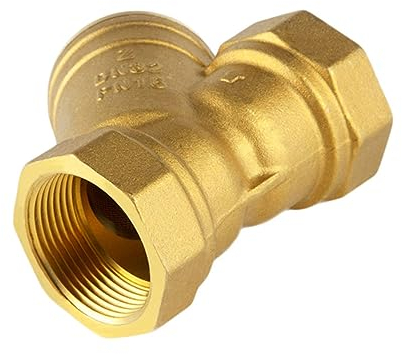 Veemoon Y-type Strainer Valve Brass Filter Valve Simple Strainer Brass Strainer Valve Brass Valve Y-type Valve