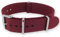 Natos.com - Weinrotes NATO Uhrenarmband G10 Military Nylon Strap - 20 mm