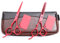 WDCDYQDH Haarschneider, Effilierschere, Linke Haarschere (braun) (Farbe: rosa) (Gold)
