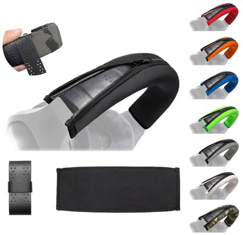 Voarmaks Kopfhörer-Kopfband-Abdeckung, kompatibel mit HyperX: Cloud 2, Cloud II, Cloud Stinger Core, Cloud Flight, Cloud Alpha, Cloud Mix, Cloud Revolver, Cloud Flight Headset, Kopfbandschutz