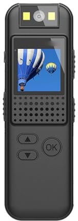 GAOSHA Body Camera Portable Mounted Camcorder with Bike Clip Wearable Recorder