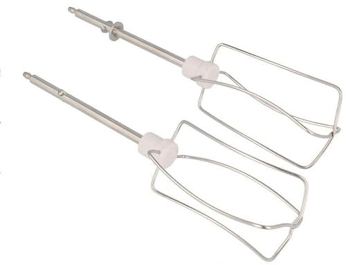 KGA SUPPLIES Set Fouet Compatible avec Tefal Prep'Line 8141, 8142 Batteur à Main - XJ901301, SS-989633 (Gauche & Droite)