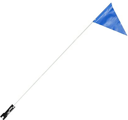 PAMINGONO Reflektierende Verstellbare Fahrrad-sicherheitsflagge Mit Stabilem Halterungspfosten Kinderfreundlich Und Leicht Montierbar Hoher Sichtbarkeit-flaggenstab Für Sichere Fahrradfahrte