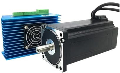 P0Z9J7F Nema 34 Closed Loop Stepper Motor Hybrid Driver Encoder Easy Step Servo Kit 12Nm Closed Loop Stepper Motor with Brake(Motor with Brake)