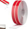 Jyvex Edge Protector Self-Adhesive White, 2 cm x 10 m Flexible Soft Skirting Board, Door Edge Protector for Room Doors, Waterproof Roll, Easy to Cut - Ideal for Doors, Windows, Walls, Kitchen, Tiles