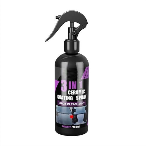 3 In 1 Car Ceramic Nano Coating Liquid Polish Nano Crystal Hydrophobic Car Polish,Liquid Coating, Nanocrystal Hydrophobic Layer, Paint Coating Agent For Polishing, Nano Coatings For Car Polish