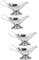 2 Series Bote De Salsa Plato De Salsera Inoxidable Jarra Separadora De Salsa Bote De Condimentos Acero Frío Jarra De Leche Espresso Jarra De Leche Metalica Plata 2 Piezas*2