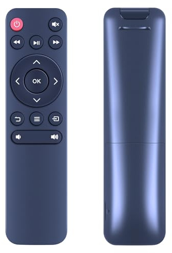 TCNOUMT Replacement Remote Control intended for CiBest Vankyo Pocket Burger 101 V630 & EUG Mini E3 & Rigal RD-606 Mini Performance AKIYO O7 GooDee YG620 Roconia Projector