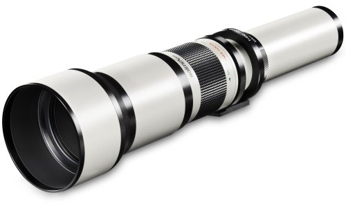 Walimex pro 650-1300mm 1:8-16 CSC Teleobjektiv für DSLR MFT - Manueller Fokus, Zoom-Teleobjektiv für Vollformat & APS-C Sensor, Ganzmetallfassung, inkl. Aufbewahrungstasche & Objektivdeckeln