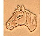Horse Head 3d Leather Stamping Tool by Tandy Leather