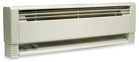 Qmark HBB2004 Liquid Filled Electric Hydronic Baseboard Heater, 2000 Watt, 240 Volt, Beige