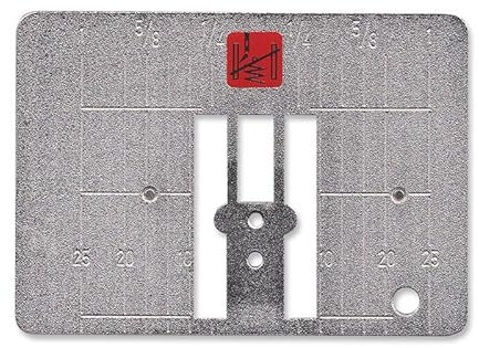 Bernina Geradstichplatte