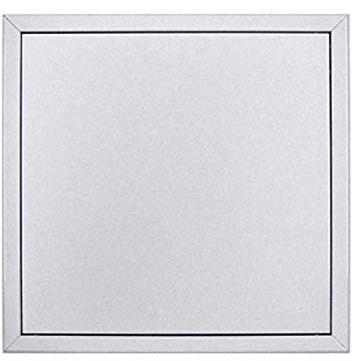 Revisionstür Softline Comfort 400x400mm weiß beschichtet mit verdeckten Druckverschlüssen