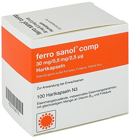 FERRO SANOL comp. Hartkaps.m.msr.überz.Pellets 100 St
