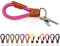 Tumatsch Schlüsselanhänger Bangkok aus Echt-Leder, Fair-Trade (Pink & Braun)
