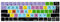 XSKN Final Cut Pro X Silikon-Tastatur-Skins sind kompatibel mit Touch-Bar-Modellen MacBook Pro 13 Zoll (A2159 A1706 A1989) und 15 Zoll (A1707 A1990) US- und EU-Versionen