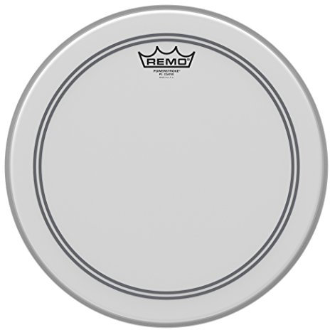 Remo Schlagzeugfell Powerstroke 3 weiss aufgeraut 13 P3-0113-BP
