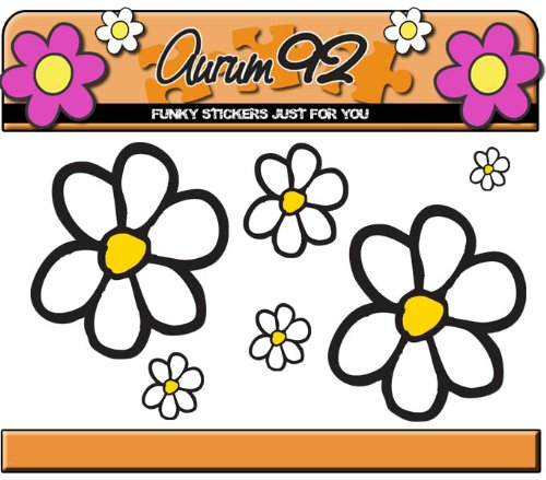Daisy Sticker Pack - Over 40 Flowers