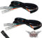 Germany Motorsports Motorrad Blinker Adapter Kabel für Blinkerwechsel Blinkerkabel für LED Halogen (Honda ab Bj. 04, 1 Paar)