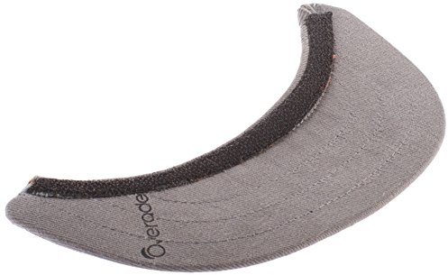 Overade Visier für Fahrradhelm zusammenklappbar – Plixi grau