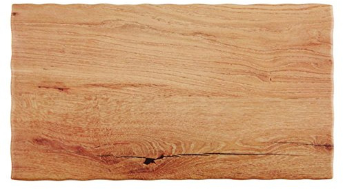 APS 84207 GN 1/3 Tablett Oak Light, 32,5 x 17,6 cm, Höhe 1,5 cm, Melamin, Holzoptik Eiche, mit Antirutsch-Füßchen