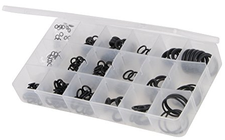 Fixman 640805 - Arandelas de sellado, color negro