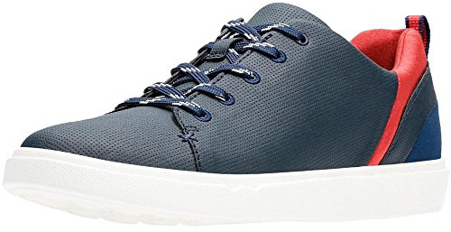 Clarks Women's Step Verve Lo. Low-Top Sneakers, Blue (Navy), 4.5 UK