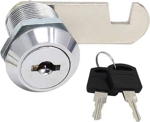 HSEAMALL Sicherheit briefkasten schloß Edelstahl Schrank postkasten schloss Nockenschloss mit gleicher Schlüssel 20mm (20mm Drawer lock)