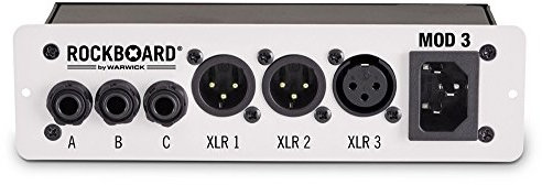 Rockboard MOD 3 All-in-one Patchbay XLR & TRS for Vocalists - Koffer für Effektgeräte