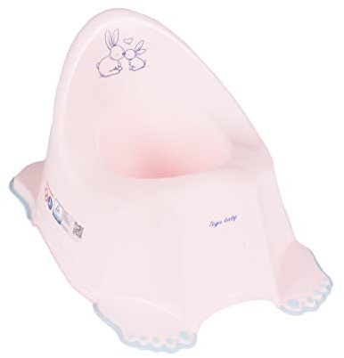 Pot de Bébé Chaise Bébé Toilette Nourrissons Enfants Entraînement Siège Sûr Anti-dérapant - Lapin Rose