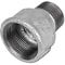 MANICOTTO ZINCATO RIDOTTO F.M. 1.1/2x1 ZINCO TUBO ACQUA FERRO RACCORDO FEMMINA