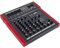 Proel MQ10FX - Mixer ultra compatto con 10 ingressi e 2 bus di uscita + FX effetti di qualità per Canto, Live e Karaoke, colore: Nero/Rosso (MQ10FX)