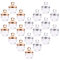 PandaHall Elite - 50 Sets 8mm Mini Pendentifs Globe en Verre, Pendentifs Boule de Verre Argent et or Clair Casquette Bails en Laiton pour Boucle d'oreille Pendentif Bricolage Fabrication de Bijoux