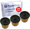 Trade-Shop - 3 filtri a lamelle per aspirapolvere a secco Grizzly Lidl Parkside Caramba