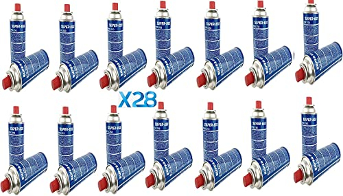 Caja de 28 Cartuchos de válvula Gas butano B-250 Butsir