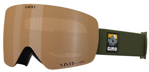 Giro Contour Ski/Snow Goggles - Trail Green Vista - Vivid Petrol/Vivid Infrared Lens